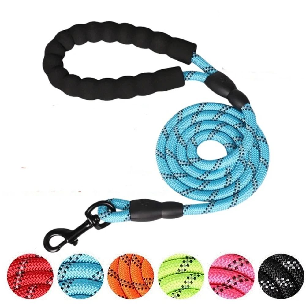 Reinforced HeavyDuty Dog Leash With SoftPadded Handle 0