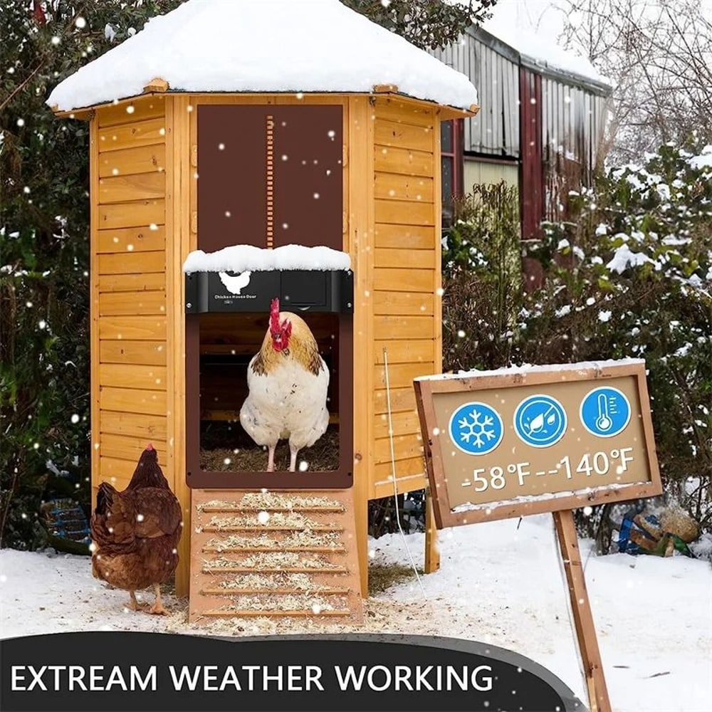 Automatic LightSensing Chicken Coop Door 2