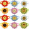 Wholesale HandKnitted Smile Flower Pet Accessories 6