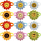 Wholesale HandKnitted Smile Flower Pet Accessories 6