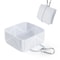 Geometric Soft Silicone Square Pet Bowl 9