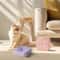 Geometric Soft Silicone Square Pet Bowl 1