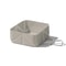 Geometric Soft Silicone Square Pet Bowl 6