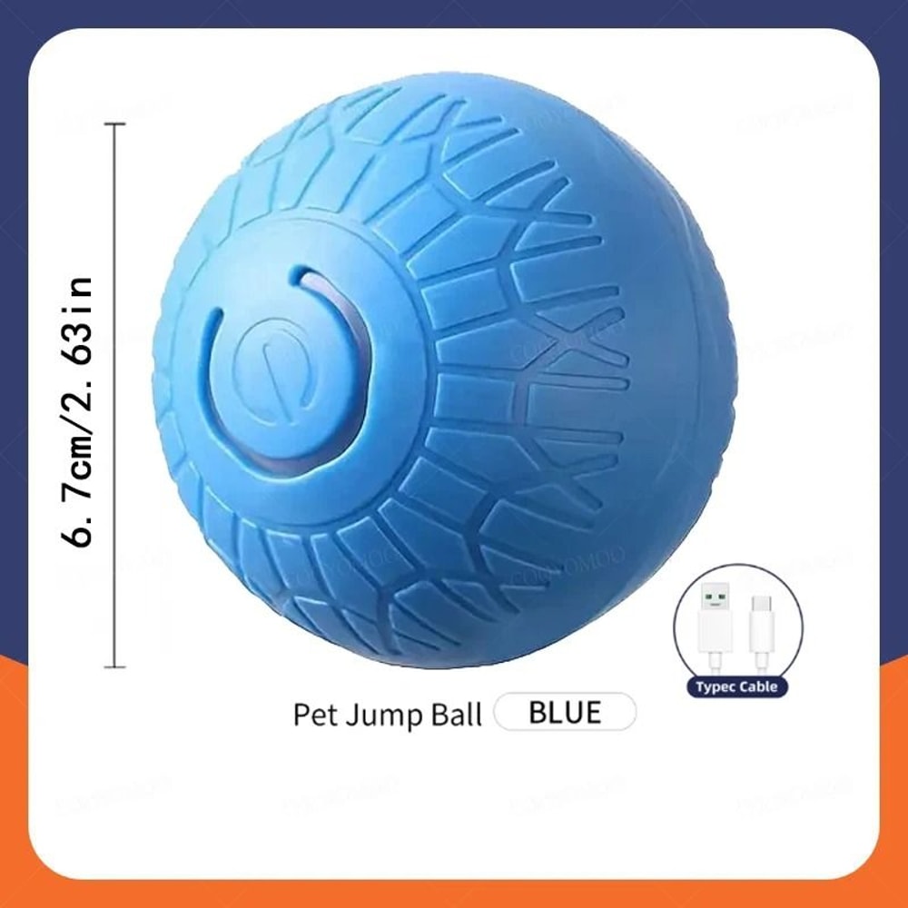 Interactive Smart SelfRolling Pet Ball 9