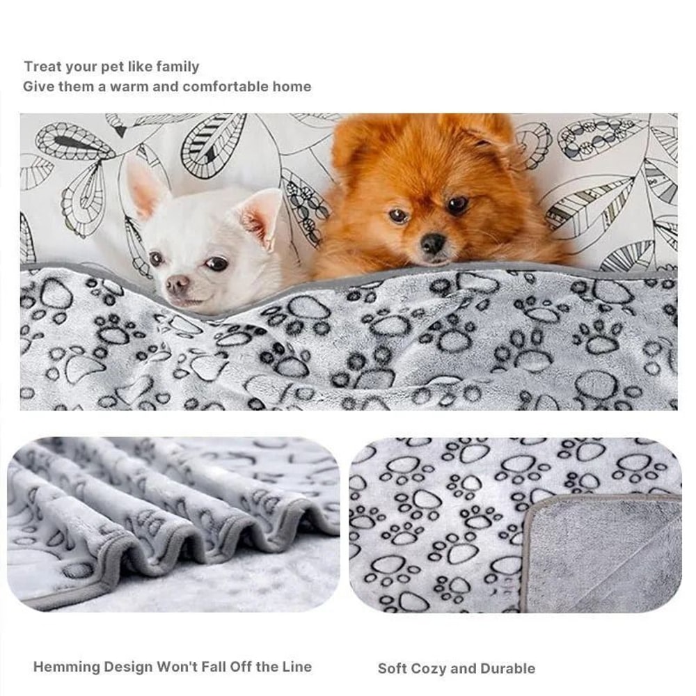 Premium UltraSoft Fluffy Pet Blanket 2Pack 3