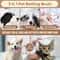 3in1 Silicone Pet Massage Shampoo Dispensing Brush 3