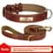 Custom Personalized Engraved PU Leather Dog Collar 21