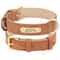 Custom Personalized Engraved PU Leather Dog Collar 26