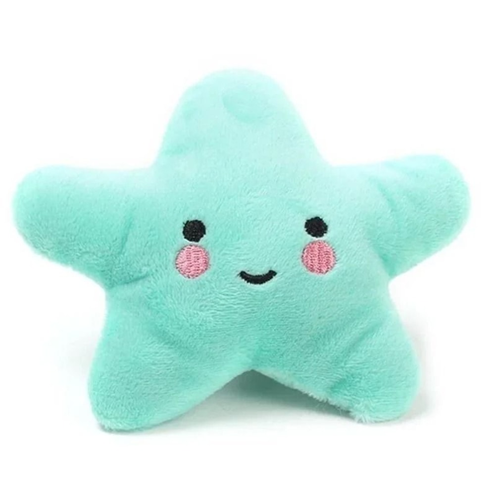Soft Plush Squeaky Star Buddy Pet Toy 7