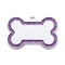 DoubleSided Glitter AntiLost Pet ID Tag 11