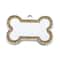 DoubleSided Glitter AntiLost Pet ID Tag 12