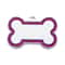 DoubleSided Glitter AntiLost Pet ID Tag 13