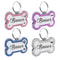 DoubleSided Glitter AntiLost Pet ID Tag 1