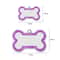 DoubleSided Glitter AntiLost Pet ID Tag 3