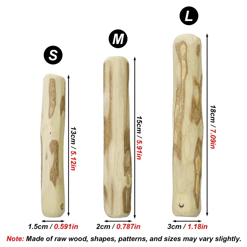 Natural Coffee Wood Dental Chew Stick 1