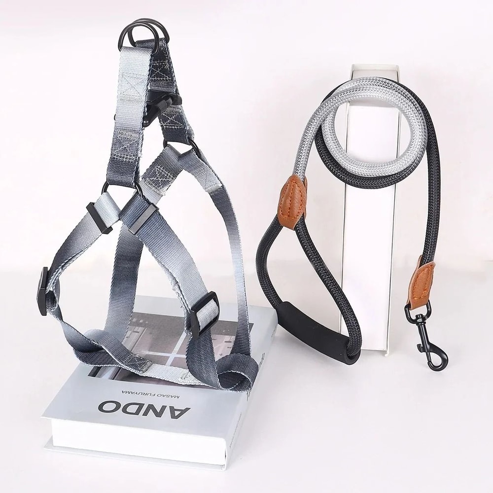 Adjustable StepIn Comfort Harness Leash Set 11