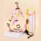 Adjustable StepIn Comfort Harness Leash Set 2