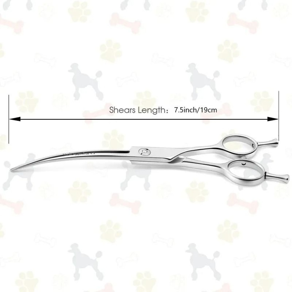 75 Precision Curved Grooming Shears 5