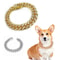 Luxury Rhinestone Stainless Steel Chain Collar 1