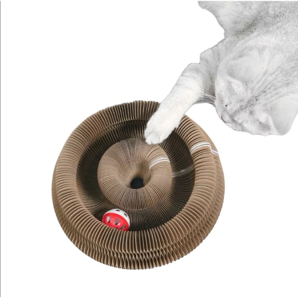 Magic Organ Foldable Cat Scratcher Interactive Toy 6