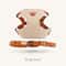Cute Bear Embroidery Pet Harness Leash Set 7