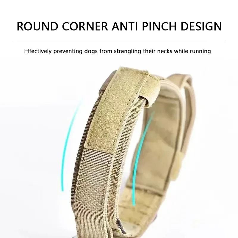 HeavyDuty Tactical Collar Bungee Leash Set 3