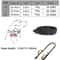 HeavyDuty Tactical Collar Bungee Leash Set 5