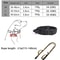 HeavyDuty Tactical Collar Bungee Leash Set 5