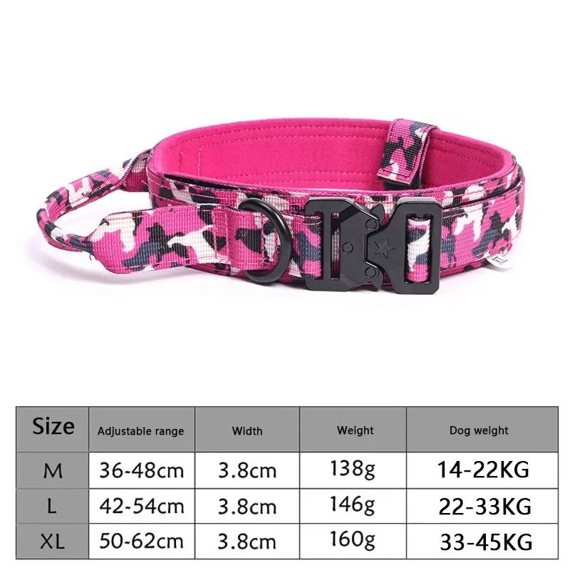 HeavyDuty Tactical Collar Bungee Leash Set 6