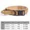 HeavyDuty Tactical Collar Bungee Leash Set 8