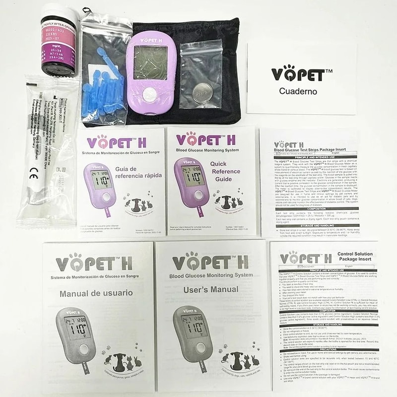 Professional Pet Blood Glucose Monitoring System 7