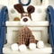 Pineapple Grid Plush Rope Interactive Toy 3