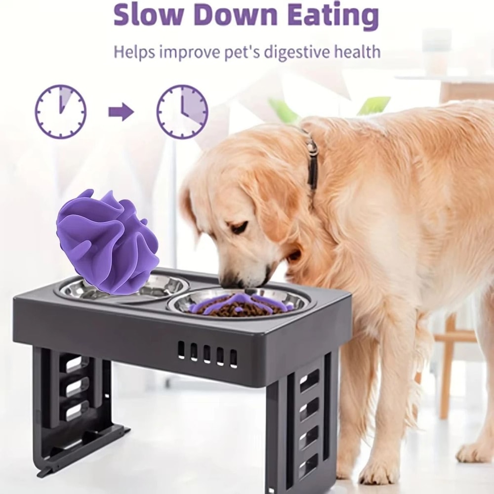 Silicone Universal Slow Feeder Bowl Insert 2