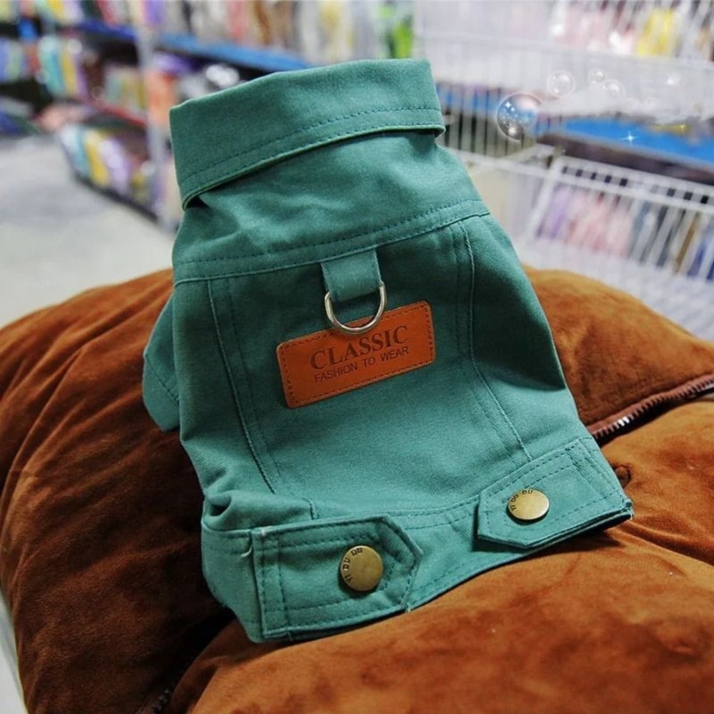 Classic Urban Denim Harness Jacket 6