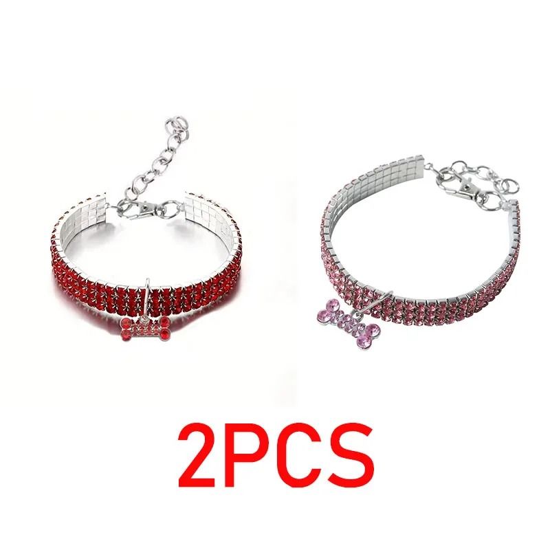 Luxe Crystal Rhinestone Pet Jewelry Collar 10