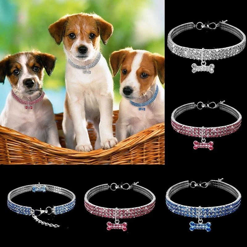 Luxe Crystal Rhinestone Pet Jewelry Collar 3