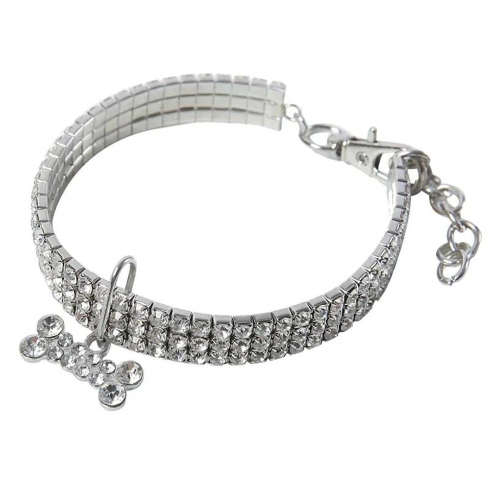 Luxe Crystal Rhinestone Pet Jewelry Collar 7