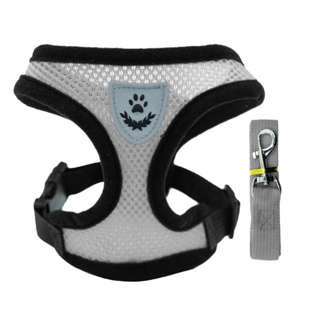 UltraBreathable AirMesh Harness Leash Set 9