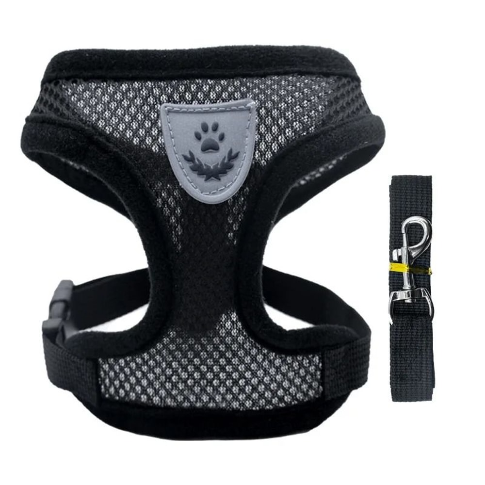 UltraBreathable AirMesh Harness Leash Set 6