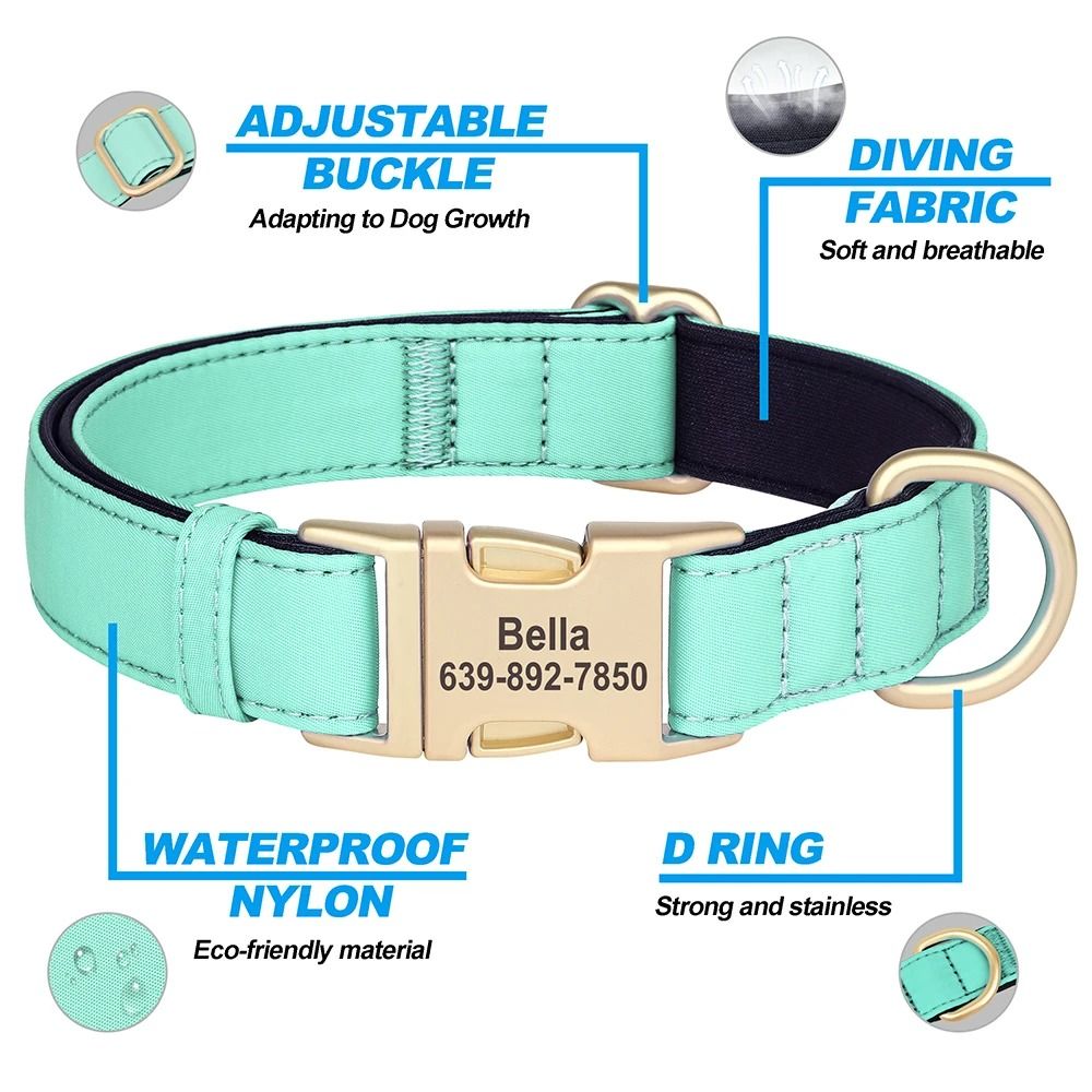 ProTech Personalized Waterproof Dog Collar 2