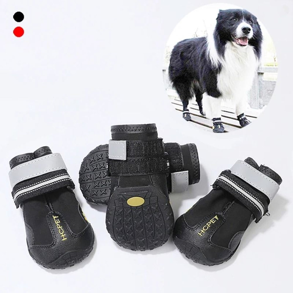 AllTerrain Waterproof Reflective Dog Boots 1