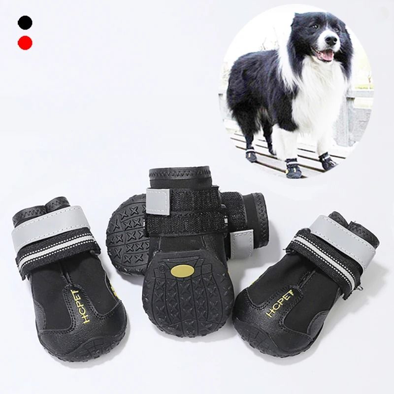 AllTerrain Waterproof Reflective Dog Boots 1