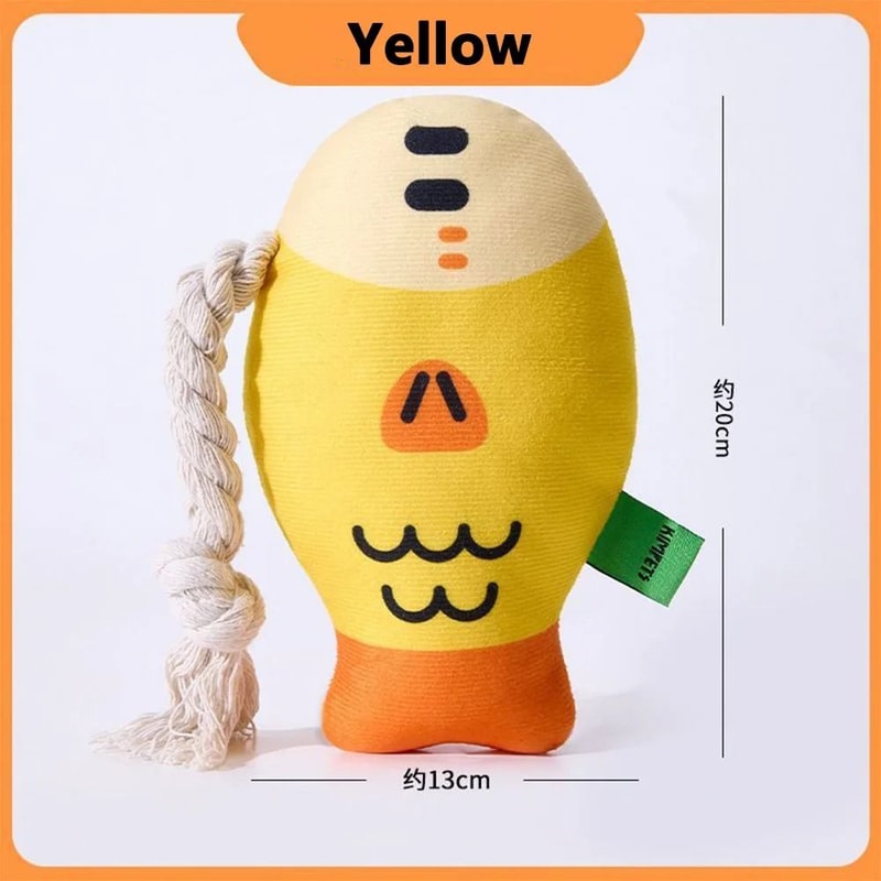 KimPets ArcticFriend Plush Rope Chew Toy 5