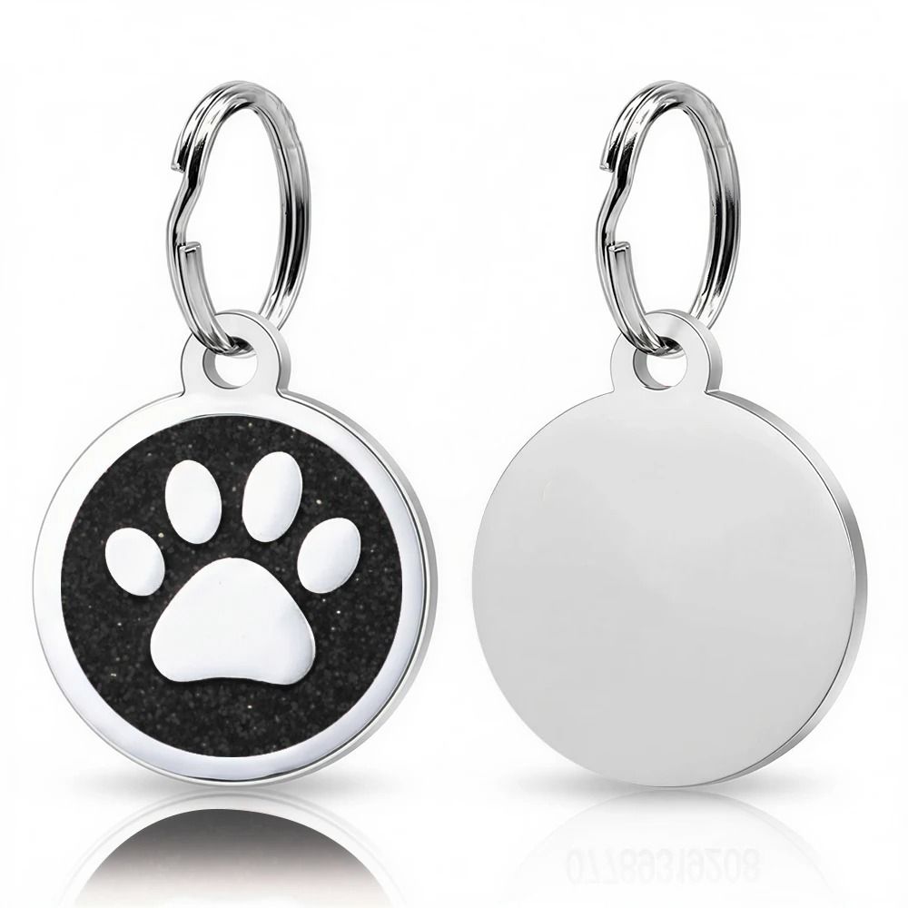 SparkleGuard Personalized Glitter Pet ID Tag 10