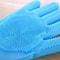 HydroPro Extended Silicone Grooming Bathing Gloves 1