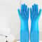 HydroPro Extended Silicone Grooming Bathing Gloves 6