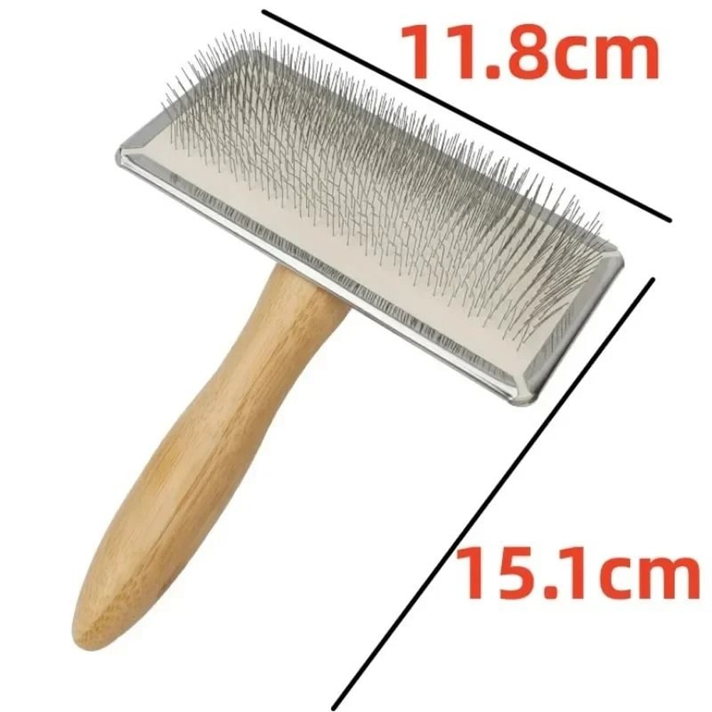 HeritageOak Stainless Steel Grooming Comb 7