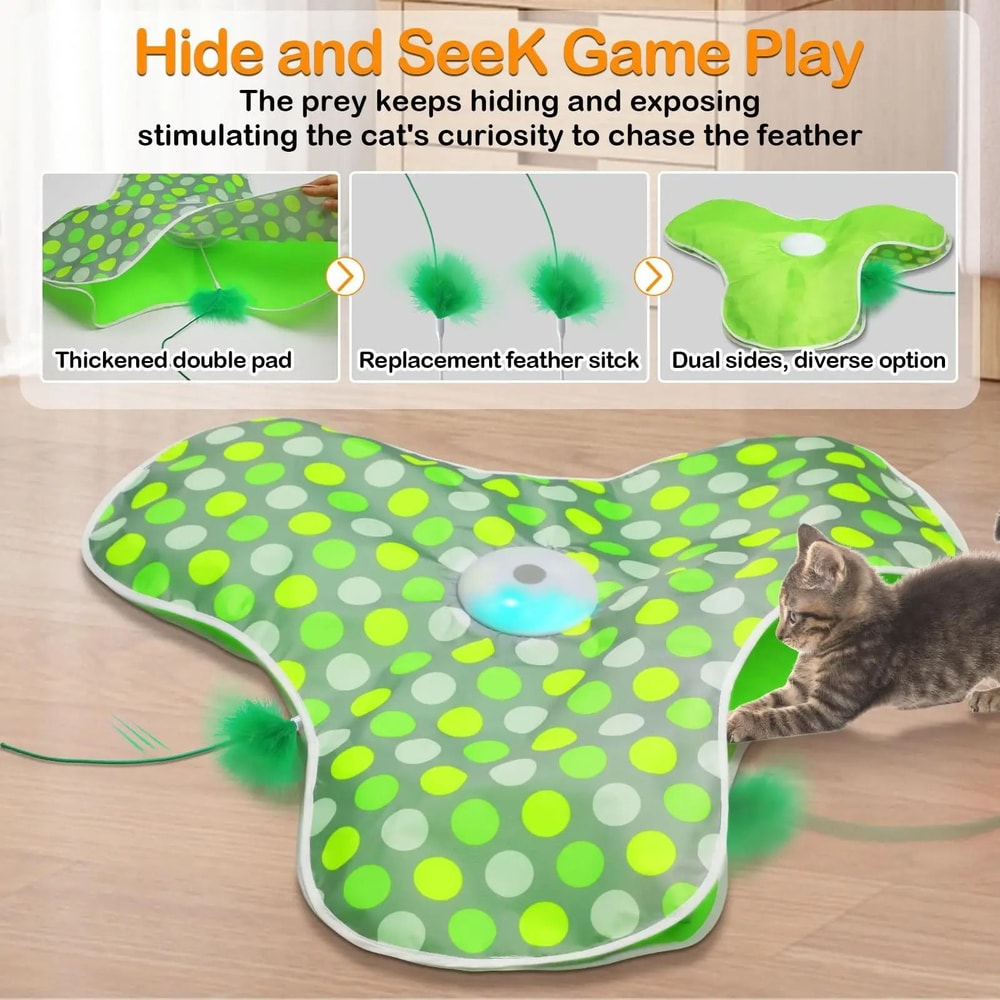 PounceMaster Smart Hide Seek Interactive Toy 4