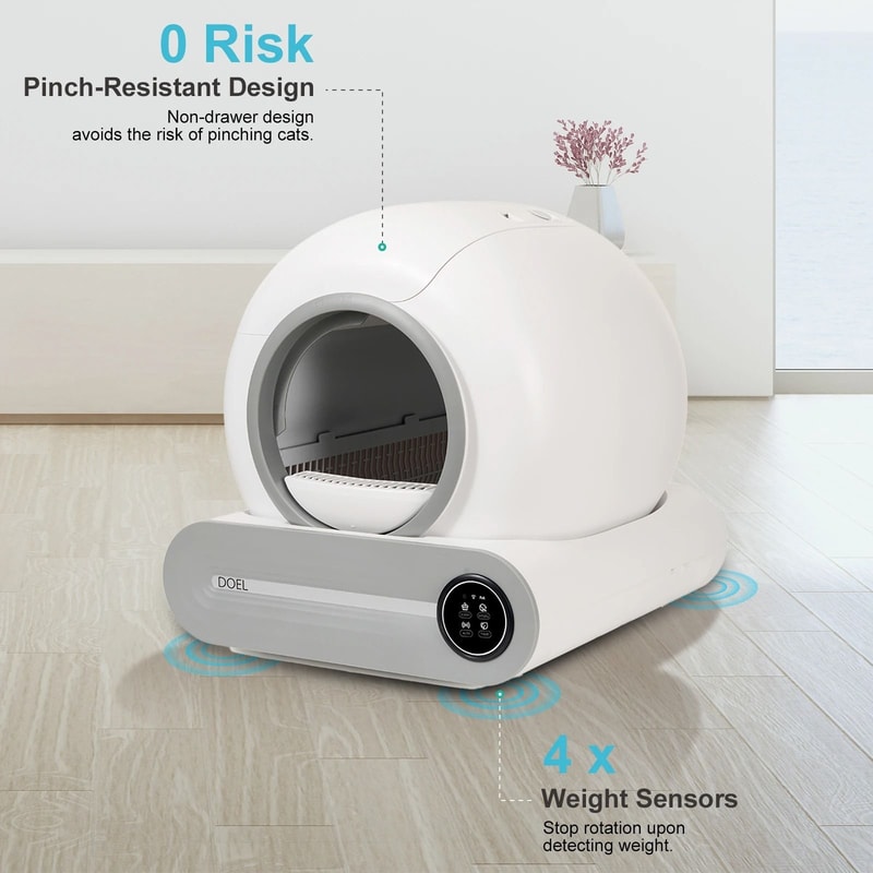 DOEL GrandAero Smart SelfCleaning Litter Box 65L 2
