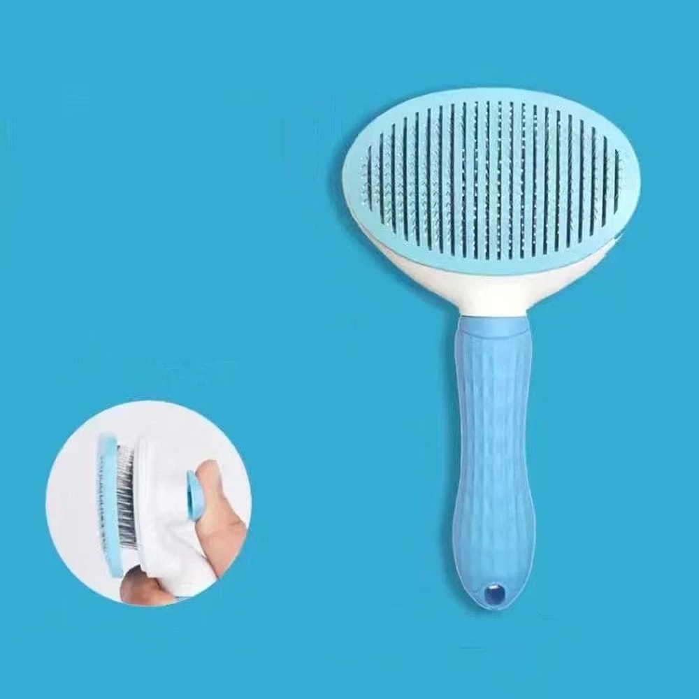 PureGlow SelfCleaning Grooming Brush 8